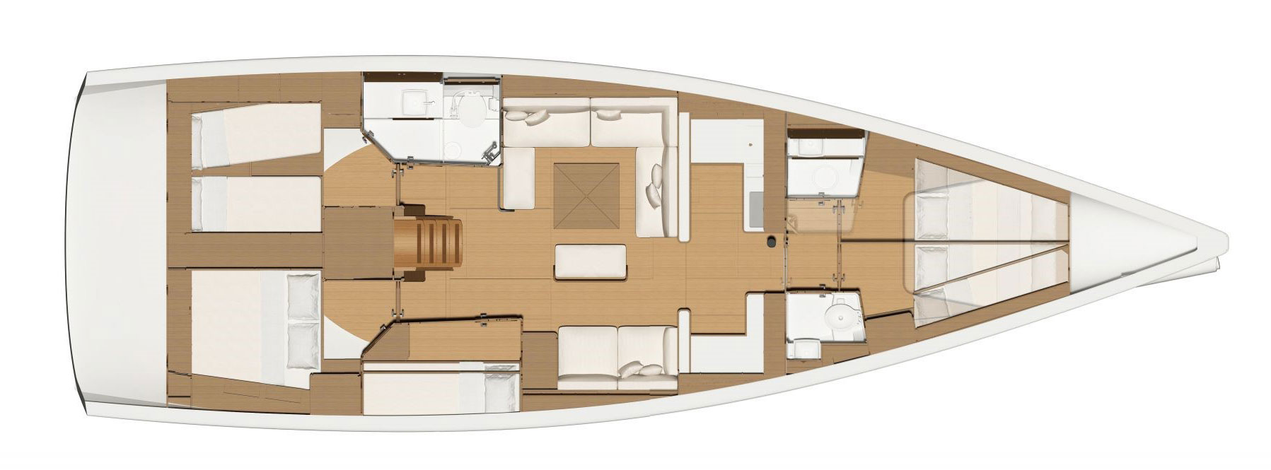 Noleggio barche La Seyne-sur-Mer economico Dufour 520 Grand Large