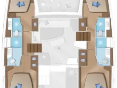 Noleggio Catamarano a Trogir – Lagoon Lagoon 42