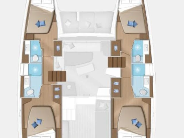 Noleggiare una Lagoon Lagoon 42 a Jezera