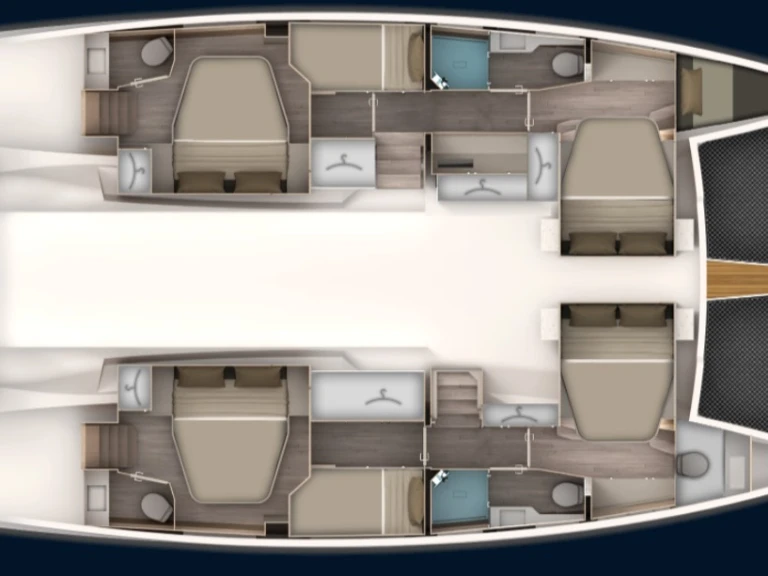 Noleggio barche Aventura Aventura 45 a Sant Antoni de Portmany su Samboat