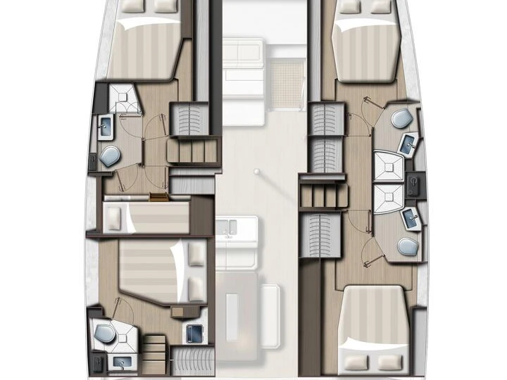 Noleggio Catamarano Bali con patente nautica