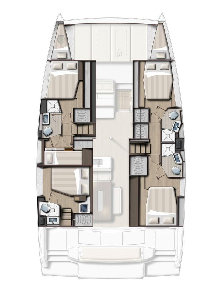 Noleggio Catamarano Bali con patente nautica