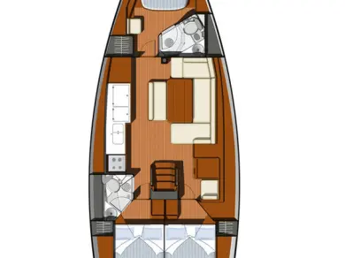 Jeanneau Sun Odyssey 44i da affittare a  Gouviá