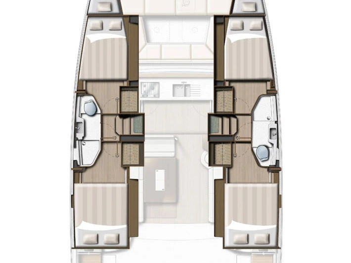 Noleggio Catamarano con o senza skipper Bali a Seget Donji