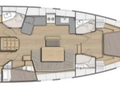 Noleggio Barca a vela con o senza skipper Bénéteau a Komolac