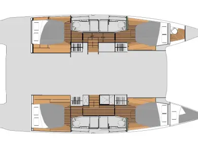 Fountaine Pajot Elba 45 da affittare a  Seget Donji