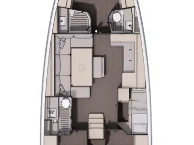 Noleggio Barca a vela Dufour con patente nautica