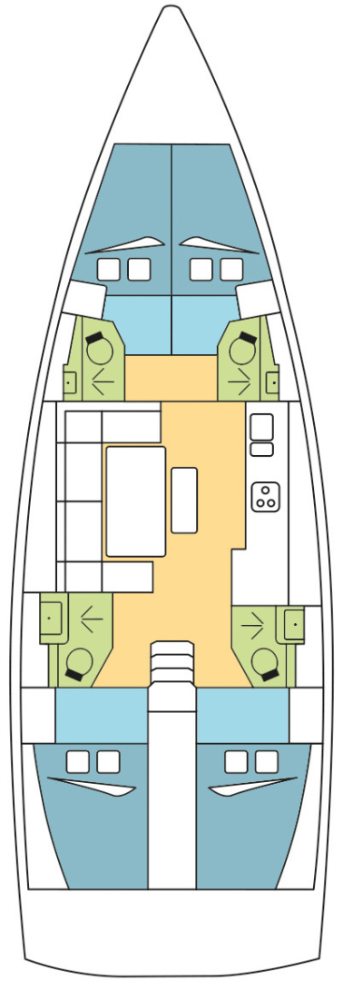 Noleggio Barca a vela a La Paz – Dufour Dufour 460 Grand Large