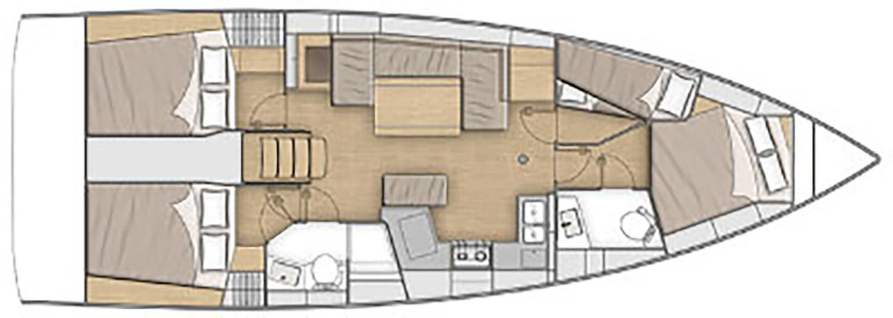 Noleggio Barca a vela a Bormes-les-Mimosas – Bénéteau Oceanis 40.1