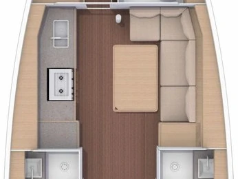 Dufour Dufour 390 GL da affittare a  Rodi (Citta)