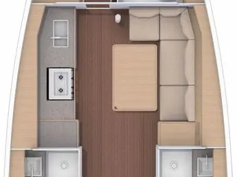 Dufour Dufour 390 GL da affittare a  Rodi (Citta)