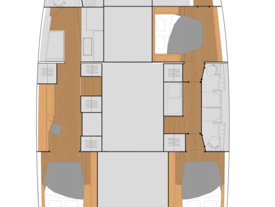 Noleggio barche Fountaine Pajot Tanna 47 a Frenchtown su Samboat