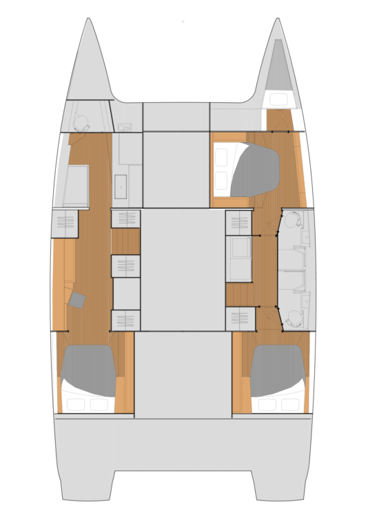 Noleggio barche Fountaine Pajot Tanna 47 a Frenchtown su Samboat