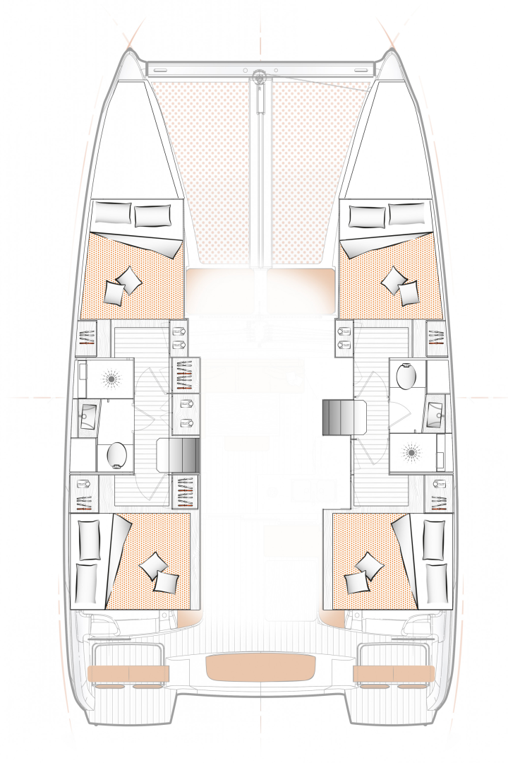 Noleggio Catamarano Excess con patente nautica