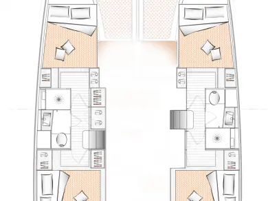 Noleggio Catamarano Excess con patente nautica