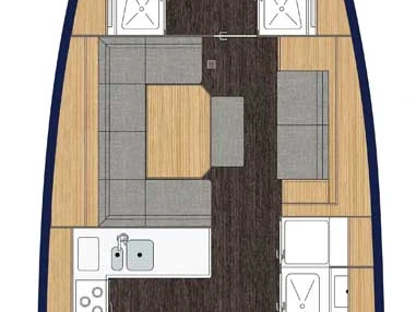 Barca a vela a noleggio a Gouviá al miglior prezzo