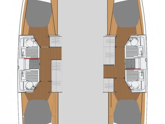 Fountaine Pajot Astrea 42 da affittare a  Murter-Kornati