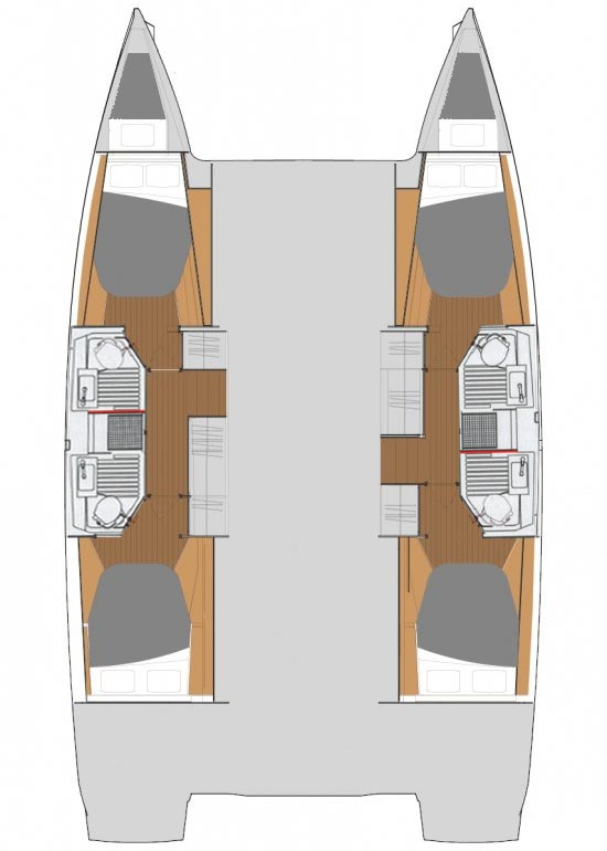 Fountaine Pajot Astrea 42 da affittare a  Murter-Kornati