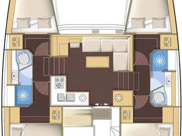 Noleggio barche Lagoon Lagoon 39 a Sebenico su Samboat