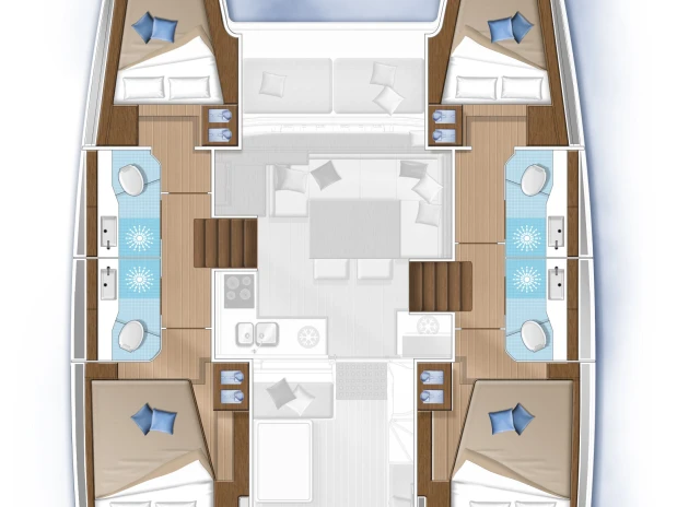 Noleggio barche Sebenico economico Lagoon 40