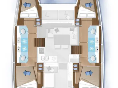 Noleggio barche Sebenico economico Lagoon 40