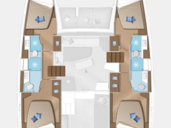 Noleggio Catamarano Lagoon con patente nautica