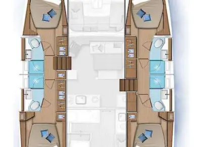 Noleggio Catamarano Lagoon con patente nautica