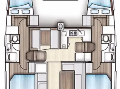 Catamarano a noleggio a Trogir al miglior prezzo