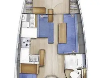 Jeanneau Sun Odyssey 410 da affittare a  Murter-Kornati