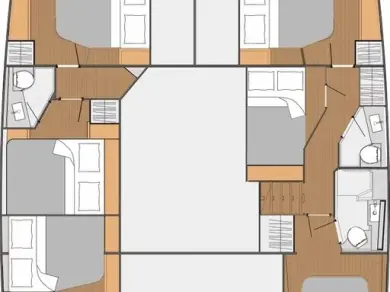 Noleggio Catamarano con o senza skipper Fountaine Pajot a Palma de Maiorca