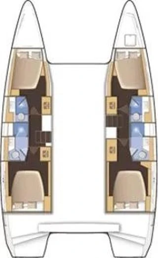 Noleggio barche Lagoon Lagoon 42 a Portocolom su Samboat