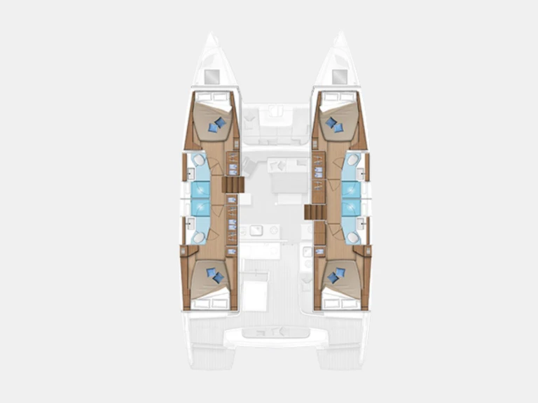 Noleggio Catamarano a Sant Antoni de Portmany – Lagoon Lagoon 46