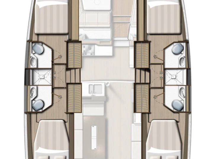 Noleggio Catamarano con o senza skipper Bali a Road Town