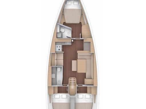 Noleggio barche Dufour Dufour 430 a Marmaris (district) su Samboat
