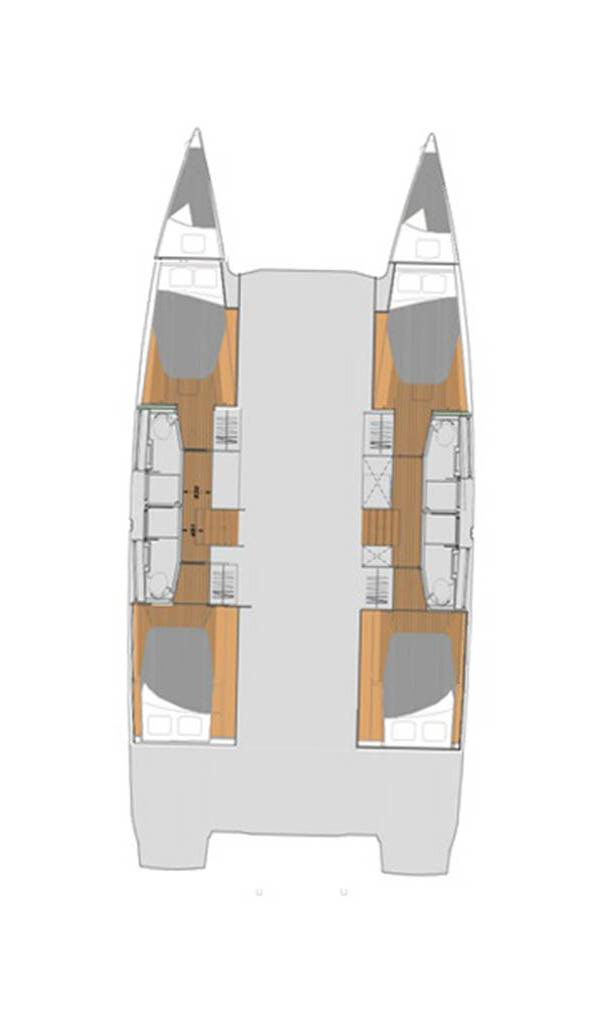Noleggio Catamarano a Road Town – Fountaine Pajot Elba 45