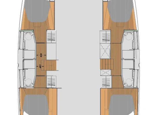 Noleggio Catamarano Fountaine Pajot con patente nautica