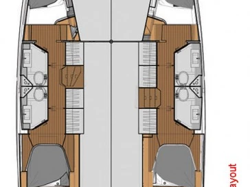 Noleggio barche Fountaine Pajot Lucia 40 a Seget Donji su Samboat