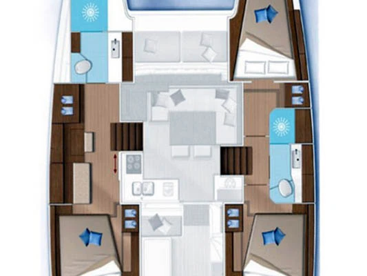 Noleggio a Seget Donji – Lagoon Lagoon 40 su SamBoat