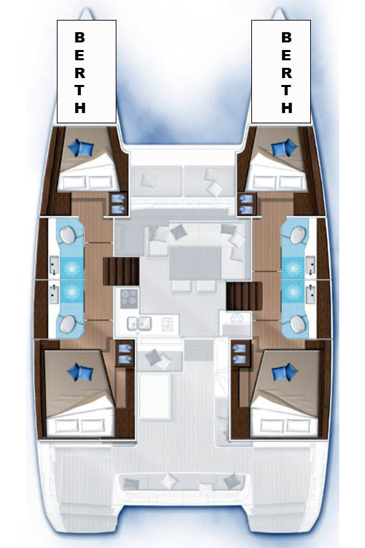 Noleggio barche Komolac economico Lagoon 40