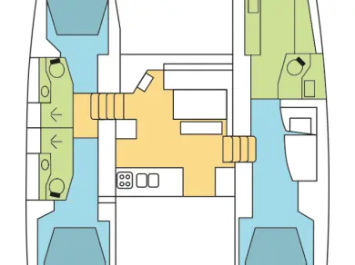 Noleggiare una Lagoon Lagoon 46 a Road Town