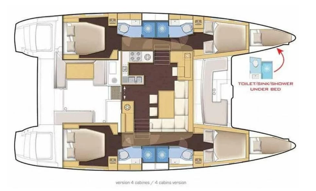 Noleggio Catamarano con o senza skipper Lagoon a Road Town