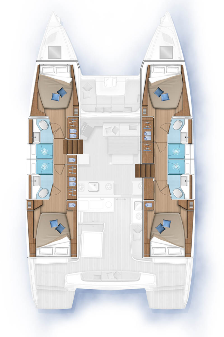 Noleggio Catamarano a Road Town – Lagoon Lagoon 46