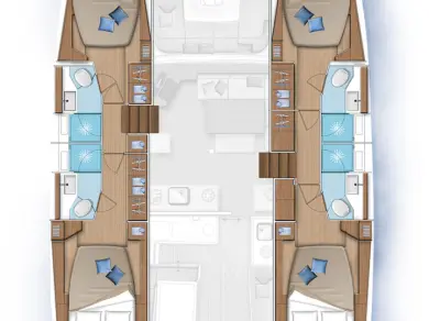 Noleggio Catamarano a Road Town – Lagoon Lagoon 46