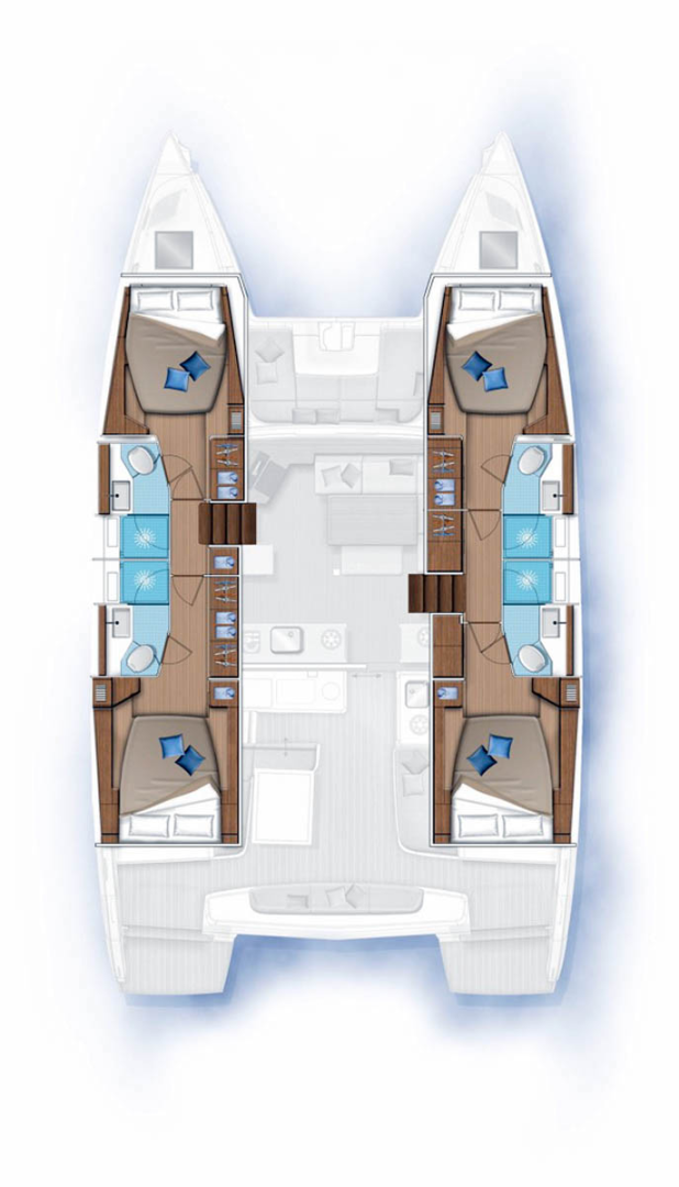 Noleggio barche Marsh Harbour economico Lagoon 46