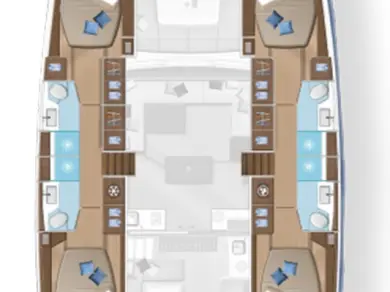 Noleggio Catamarano con o senza skipper Lagoon a Seget Donji