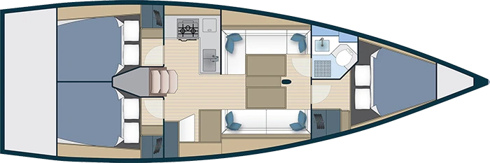 More Boats More 40 da affittare a  Zaravecchia (Biograd)