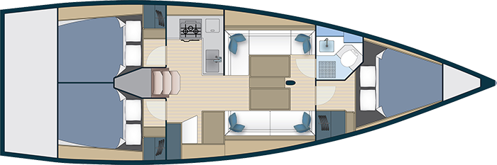 More Boats More 40 da affittare a  Zaravecchia (Biograd)