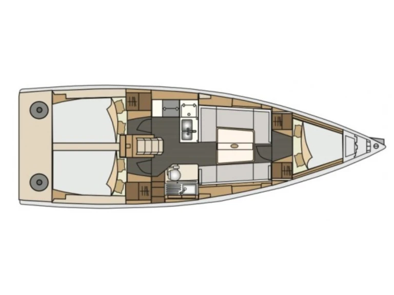 Noleggio Barca a vela a Zaravecchia (Biograd) – Elan E4