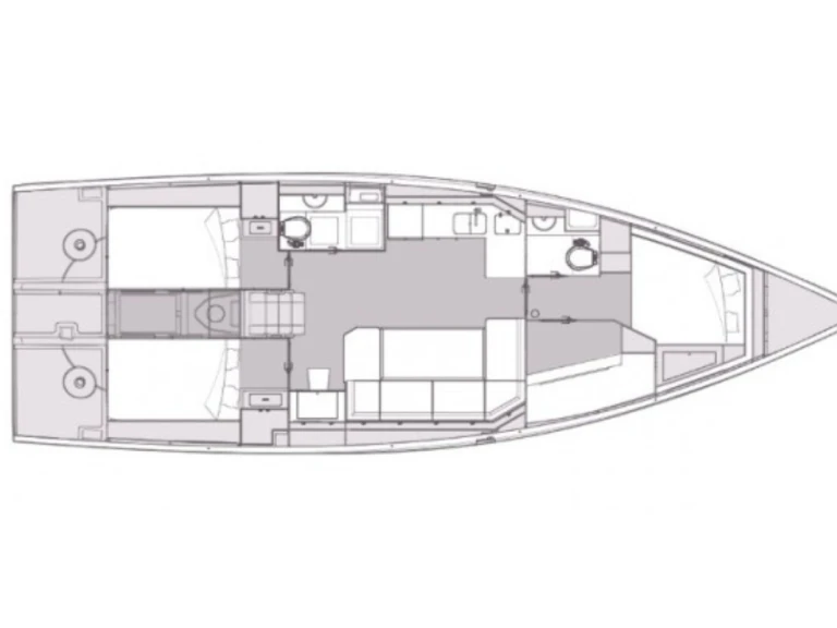 Elan Impression 45 da affittare a  Zaravecchia (Biograd)