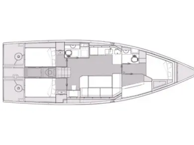 Elan Impression 45 da affittare a  Zaravecchia (Biograd)